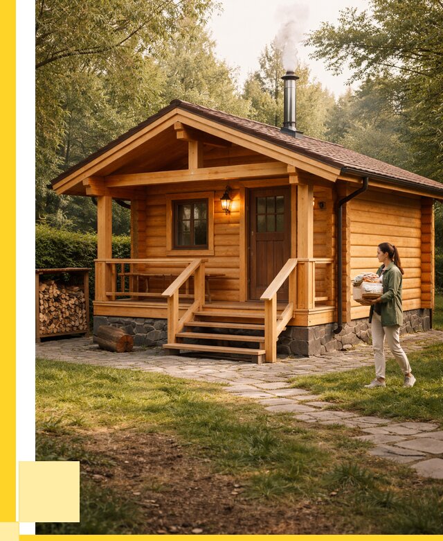 Купить баню под ключ в Ступине от 675610 р. | ЭриданСтп