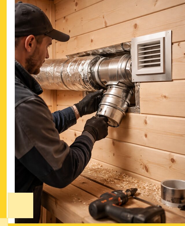 Монтаж вентиляции бани в Ступине от 12473 р. | ЭриданСтп