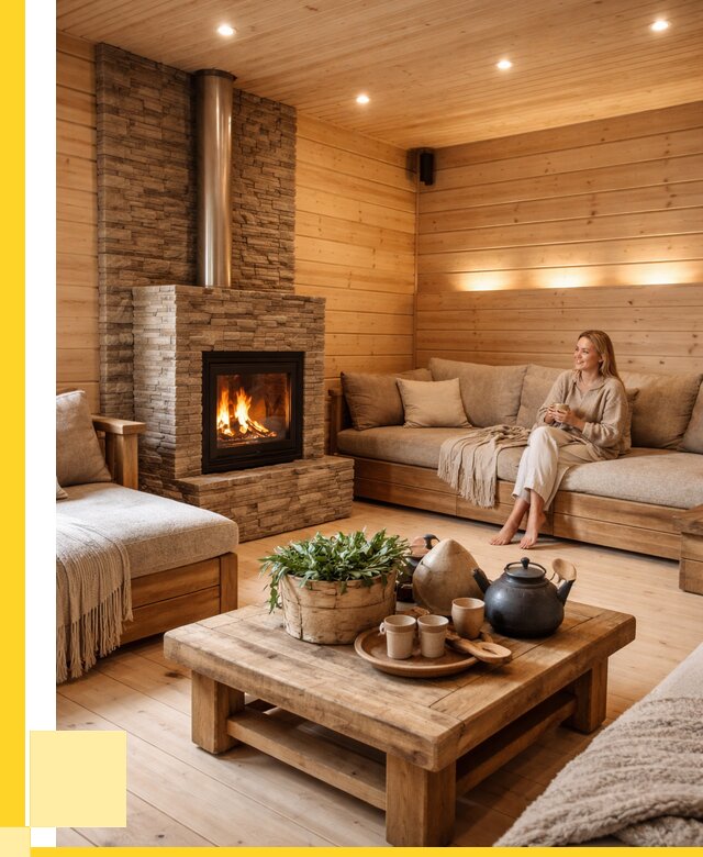 Проект бани с комнатой отдыха в Ступине от 36379 р. | ЭриданСтп