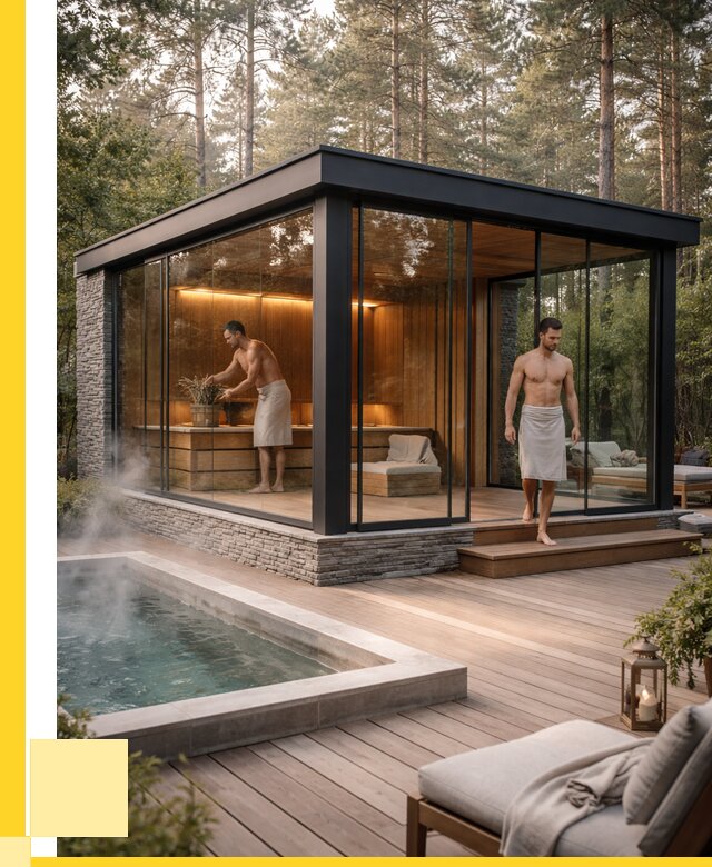 Стеклянные бани и двери в Ступине от 467730 р. | ЭриданСтп