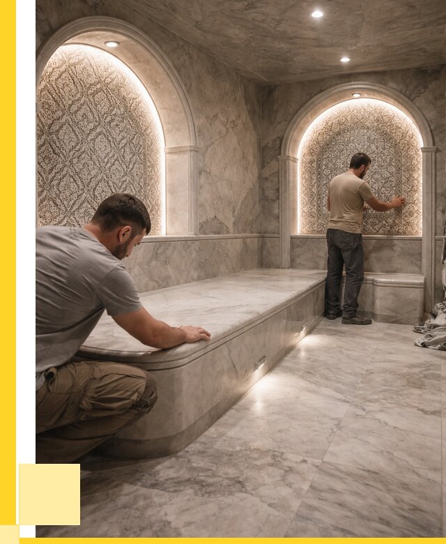 Турецкие бани под ключ в Ступине от 259850 р. | ЭриданСтп