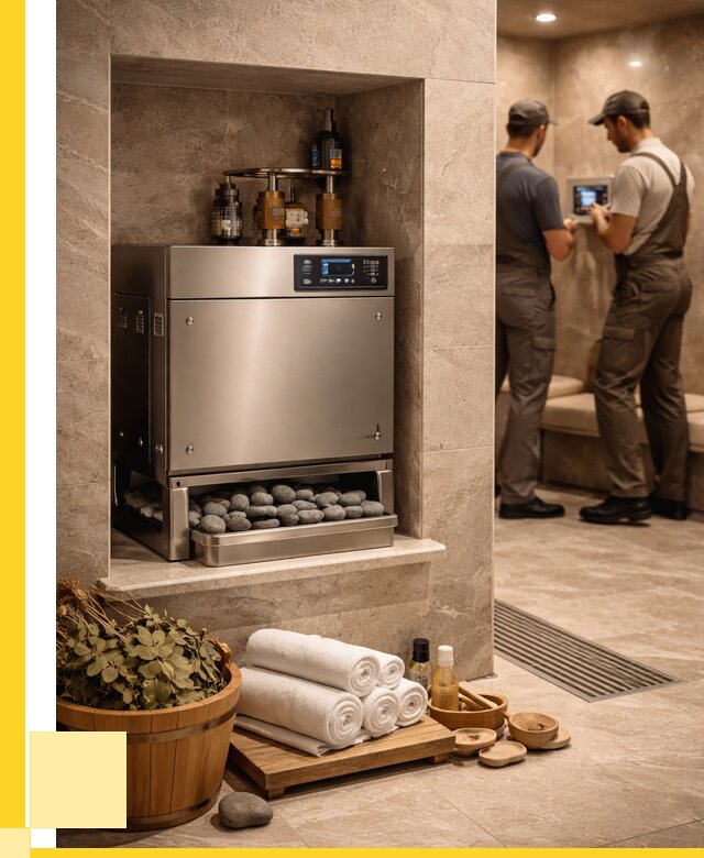 Парогенераторы для хамама в Ступине от 77955 р. | ЭриданСтп