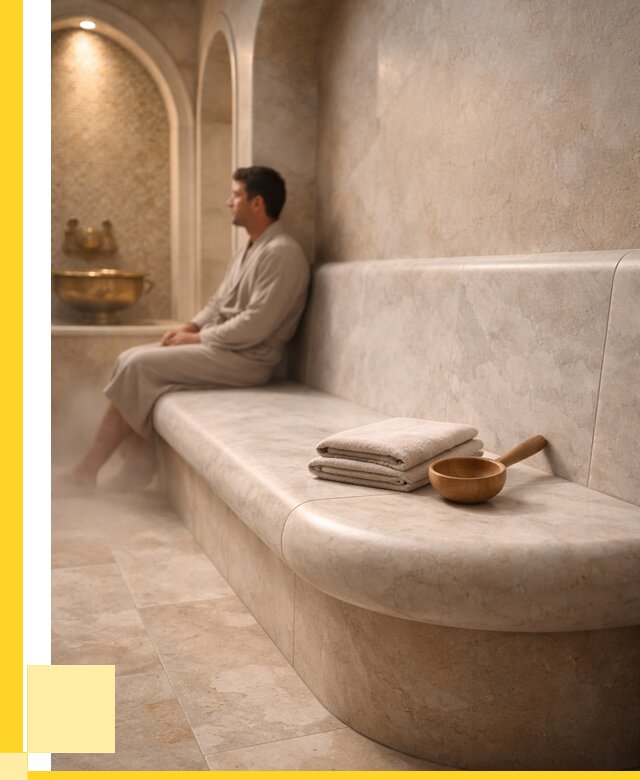 Сиденья для хамама в Ступине под ключ от 12473 р. | ЭриданСтп