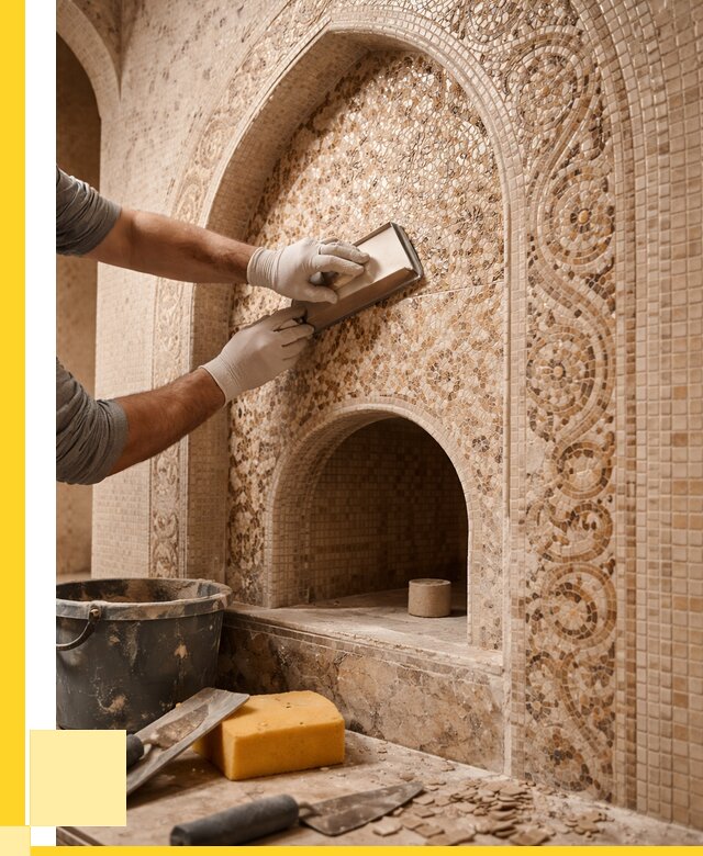 Мозаика для хамама в Ступине под ключ от 5197 р. | ЭриданСтп