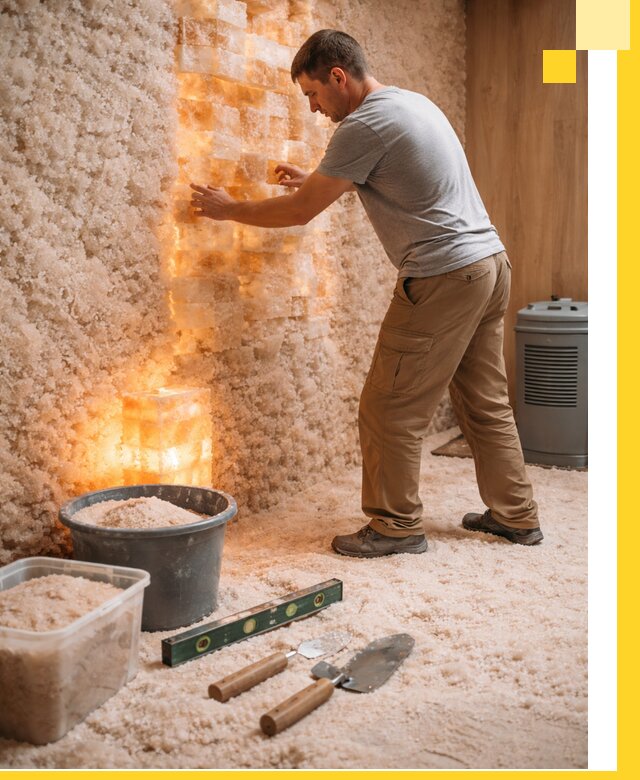 Проектирование и монтаж соляных комнат в Ступине под ключ